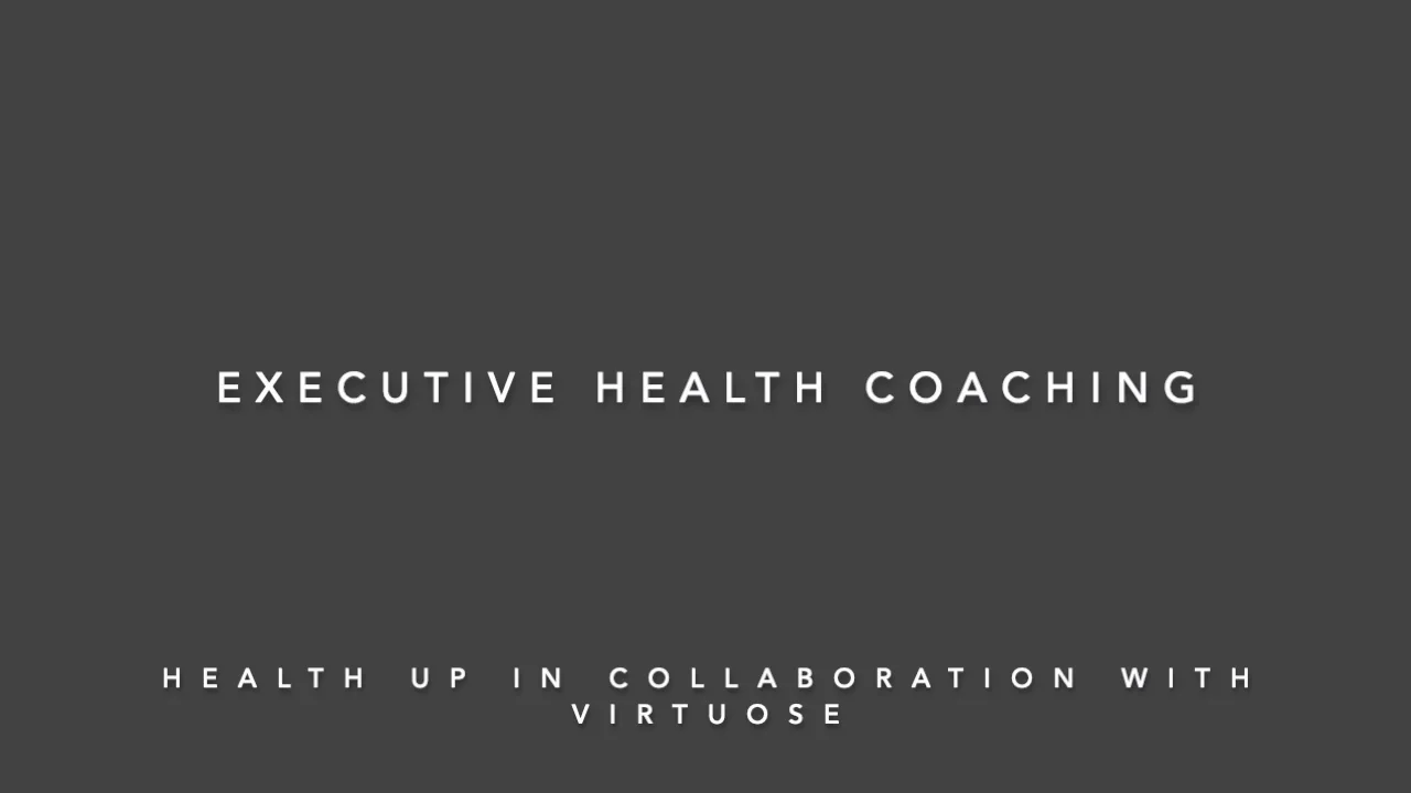 Executive Health Coaching on Vimeo