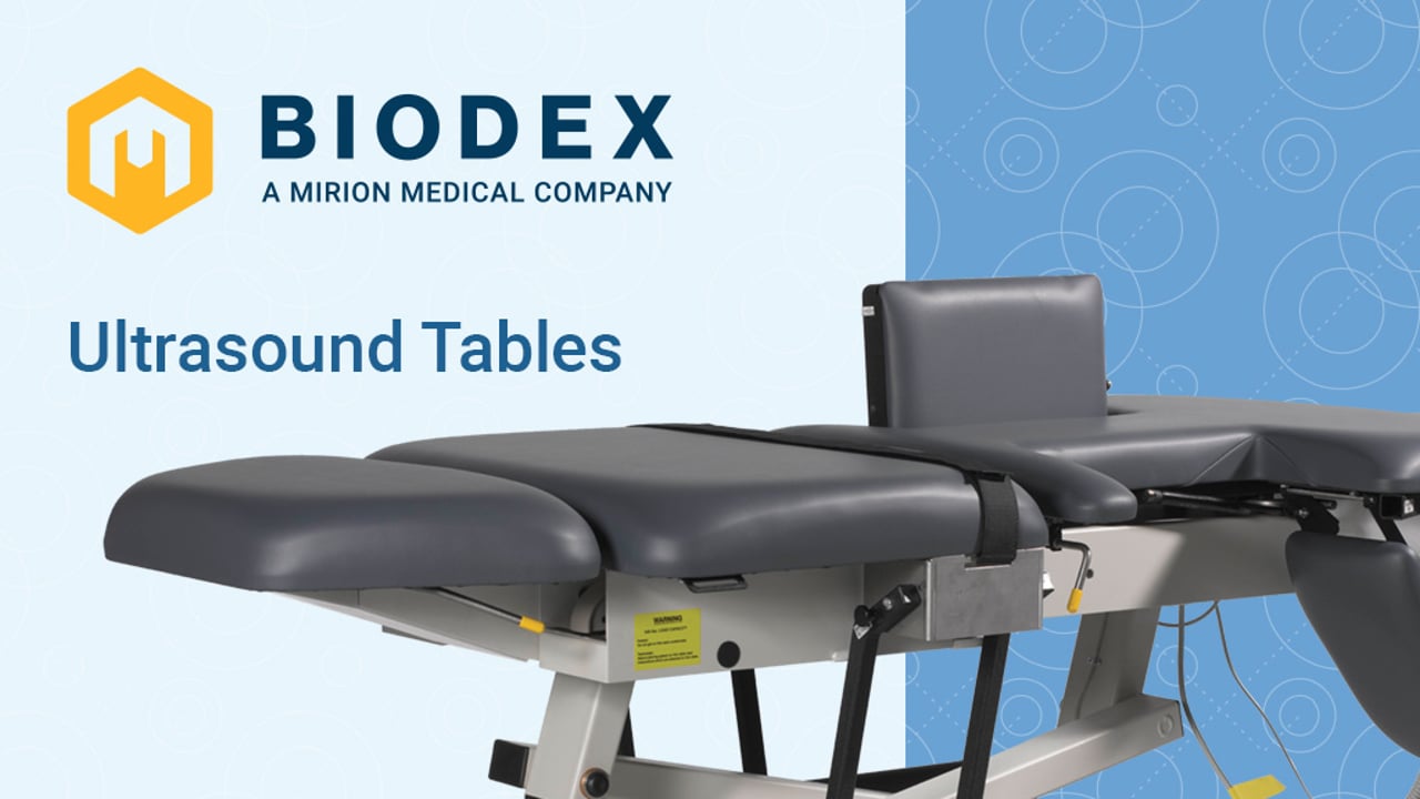 Biodex Ultrasound Tables: What makes them stand out?