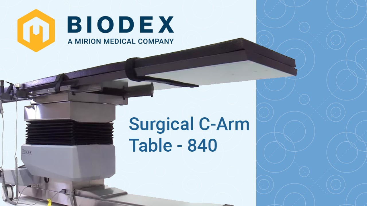 Surgical C-Arm Table - 840 | Mirion