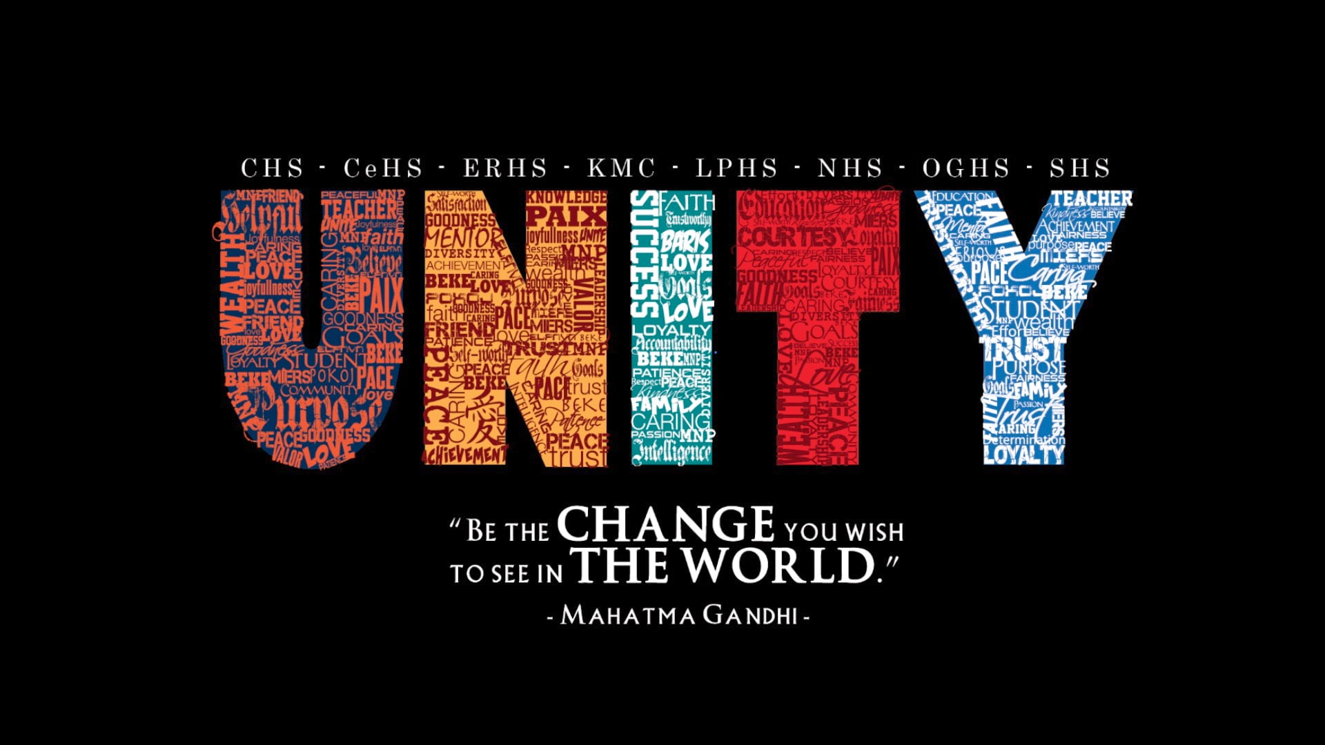 Unity - Be the CHANGE