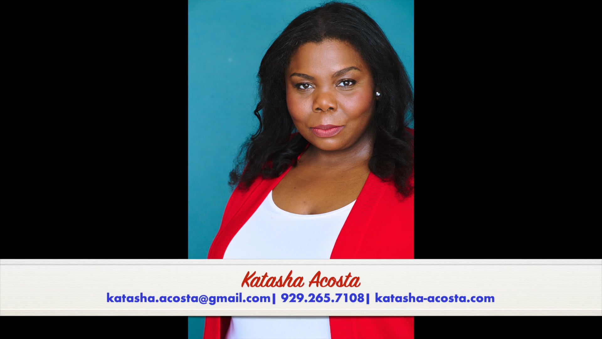 Katasha Acosta Demo Reel