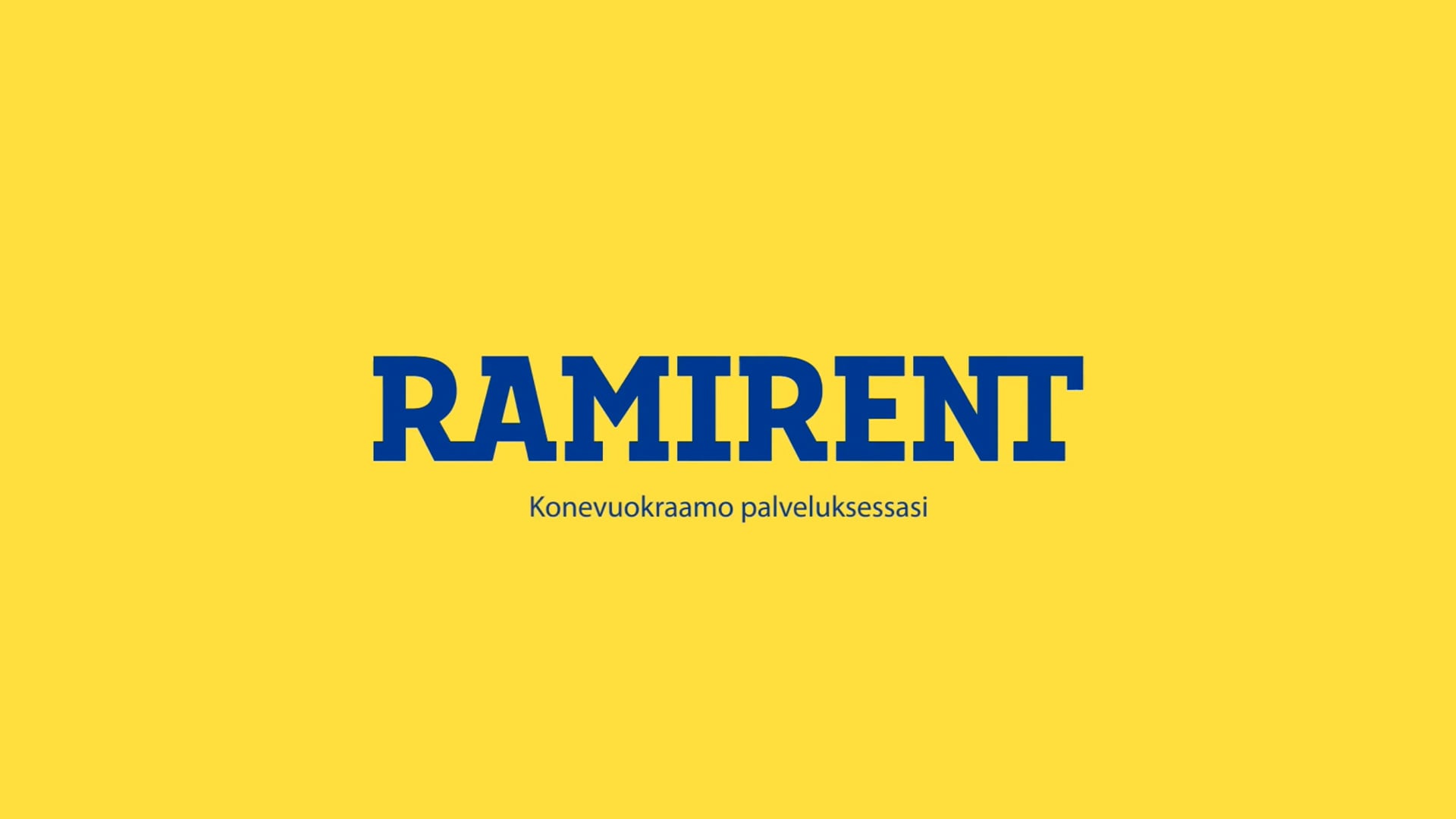 Crane promotion Ramirent