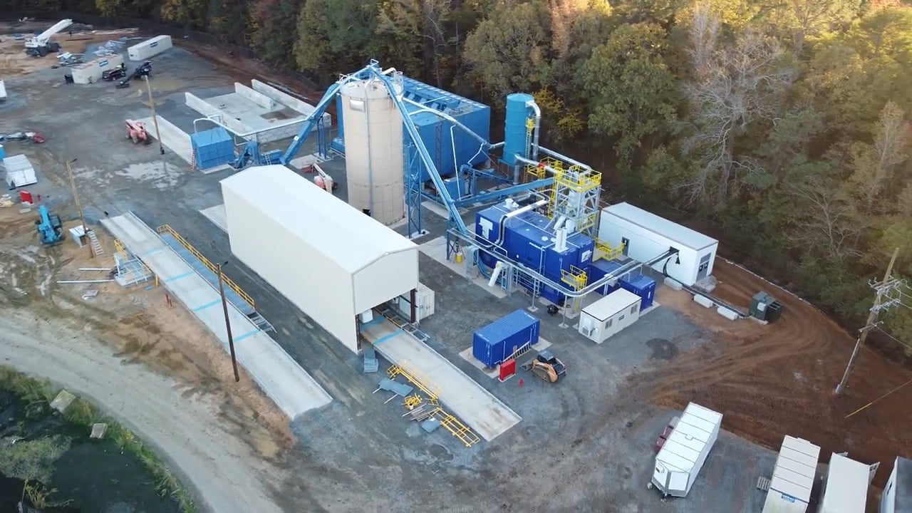 Drax Biomass Leola Pellet Mill Drone Fly Around on Vimeo