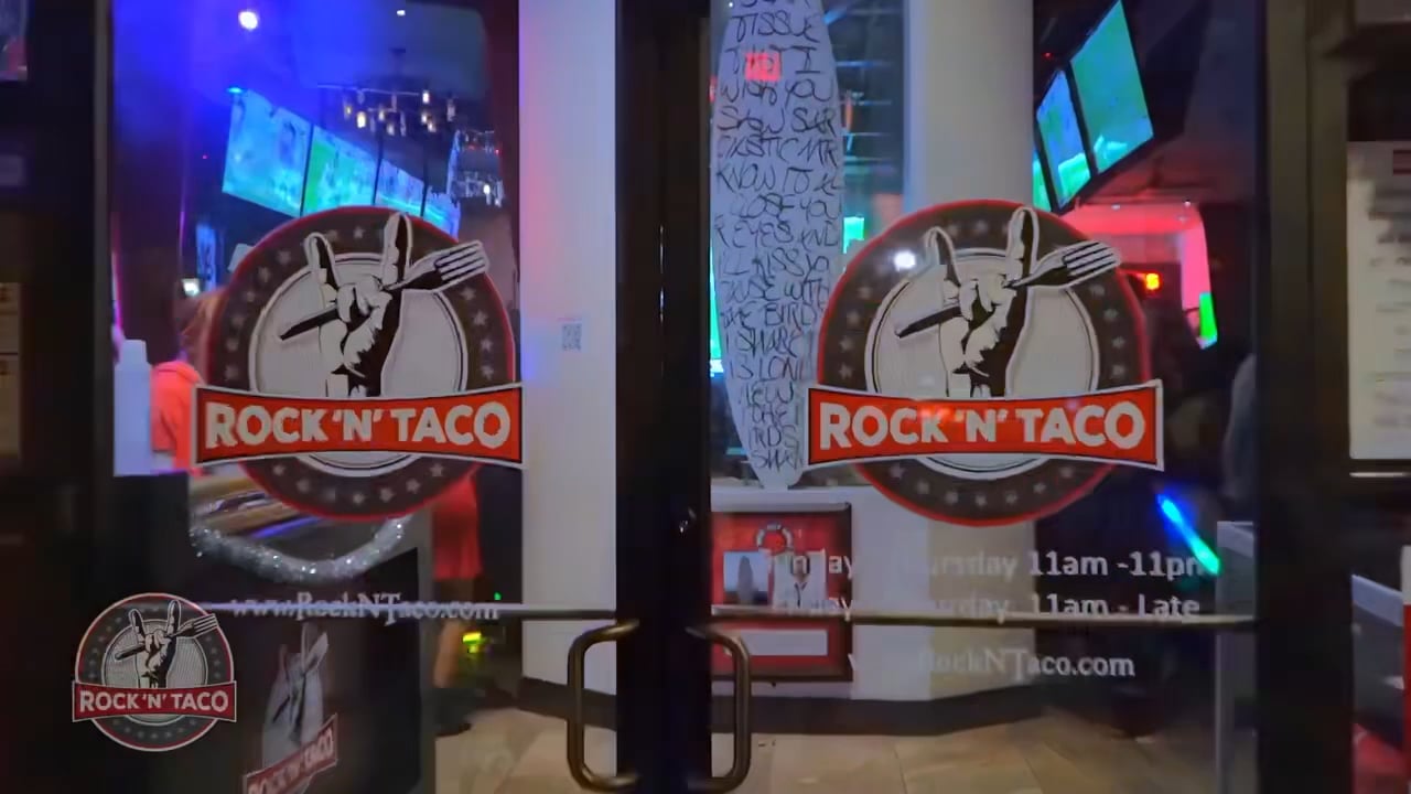 Monday Night Football, Rock 'N' Taco at Rock 'N' Taco, Roswell GA