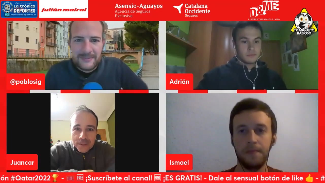 (Jornada 13 - 3ª División) TERTULIA UD BARBASTRO / CD Caspe 1-1 UD Barbastro / Fuente: Canal YouTube El Triangulito Rabioso