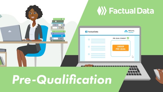 Pre-Qualification Credit Reports | Factual Data