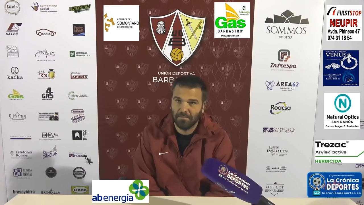 LA PREVIA / UDB Somontano - AT Albelda / JOSEMI (Entrenador Barbastro B Somontano) Jornada 12 / 2ª Regional - Gr 2-2