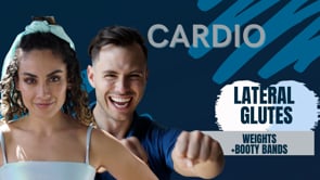 Lateral Glute Cardio (weights+booty bands)12:9:22