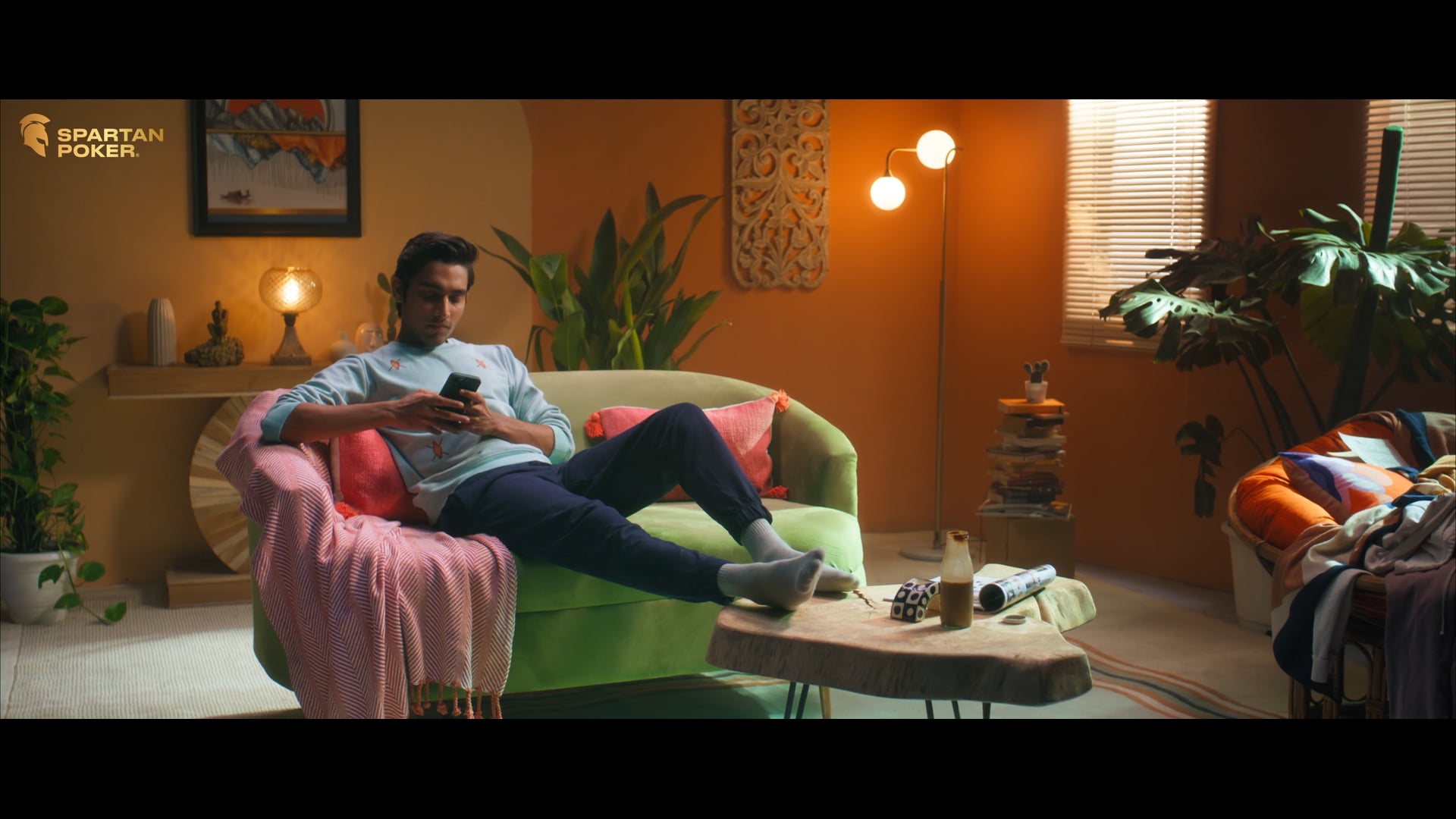 Spartan Poker - Live in every move - Digital Ad
