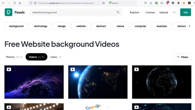 Where can I get free video backgrounds - MonkeyWebApps Knowledge Base