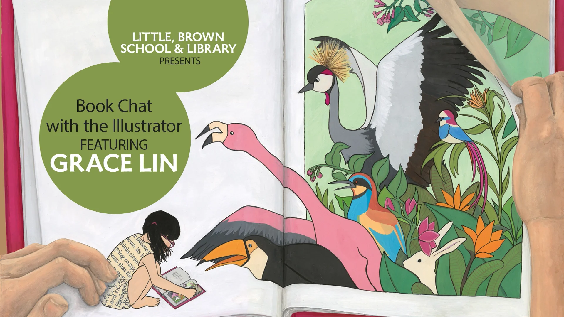 Book Chat with the Illustrator: Grace Lin for ONCE UPON A BOOK on Vimeo