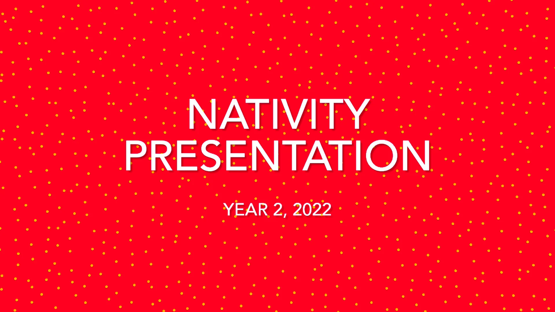 Nativity Presentation on Vimeo