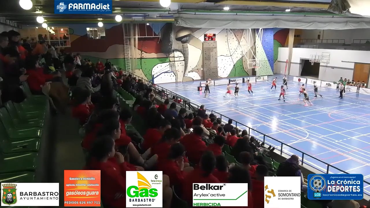 PRIMEROS MINUTOS (Bodega Pirineos UBB 70-62 Stadium Casablanca) Partido de 1ª aragonesa A-2 / 10.12.2022