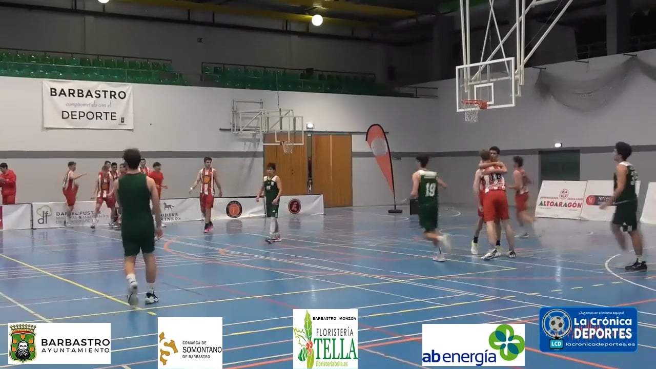 ÚLTIMOS MINUTOS (La viuda de Vargas UBB 61-60 ST Casablanca B) 1ª Cto Aragón Junior Masculino / 10.12.2022