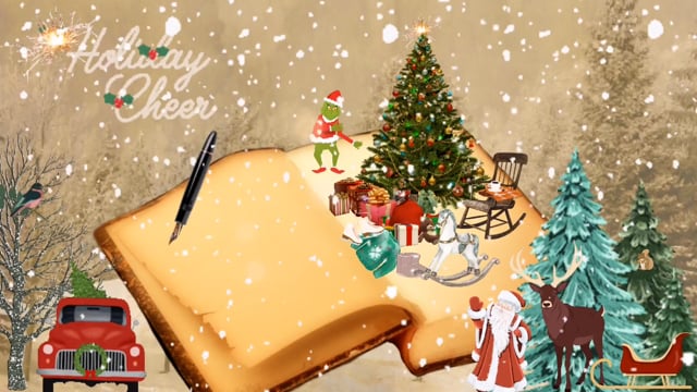 Christmas Animation Stock Video Footage for Free Download