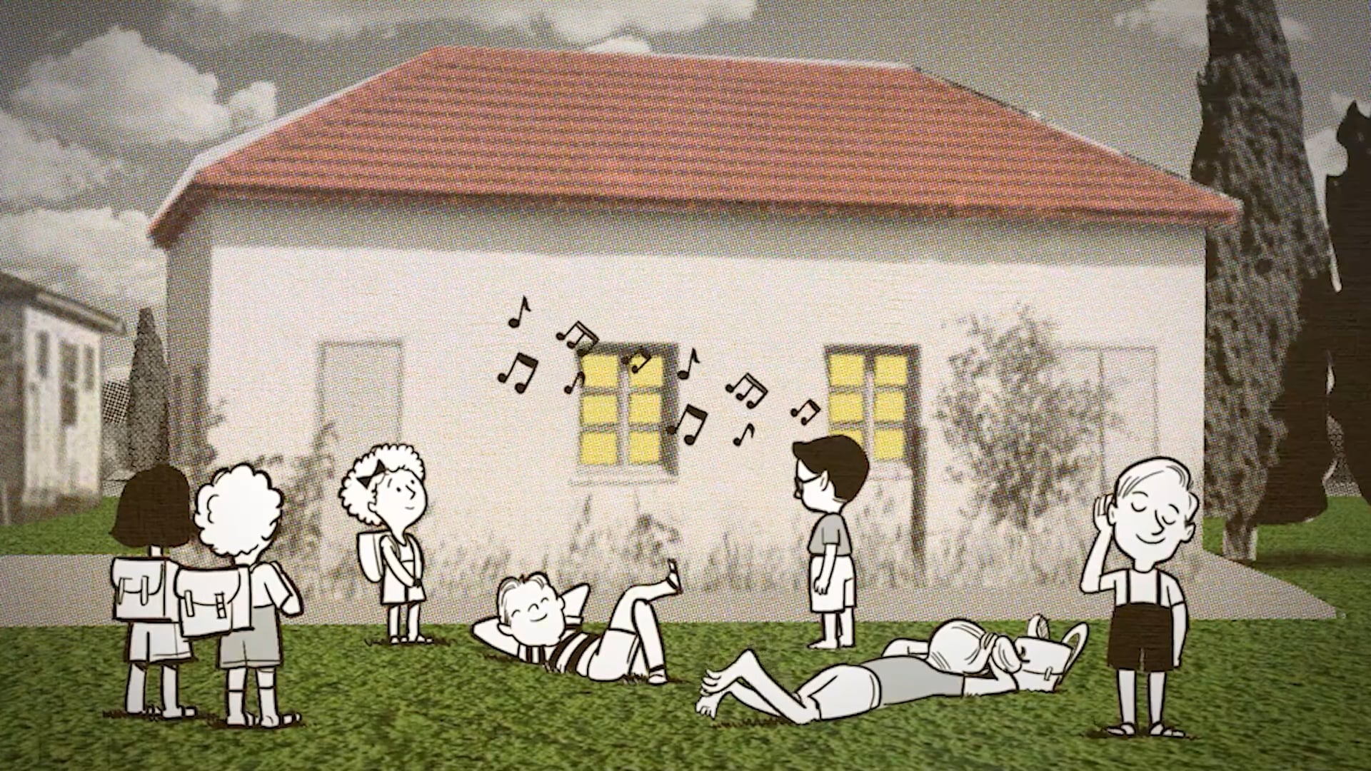 הסיפור של נעמי שמר | תאטרון חיפה | סרט אנימציה