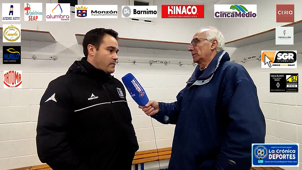 RUBEN  ZAPATER  (Entrenador Epila) Epila 0-0 At.Monzón Alumbra / J 14 / 3ª División