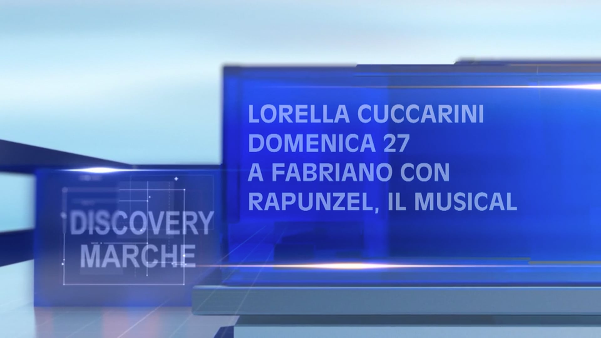 Lorella Cuccarini domenica 27 novembre a Fabriano con Rapunzel, il Musical - VIDEO