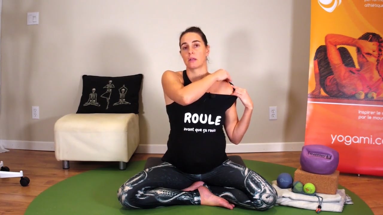 Jour 8. Yoga Balles™? - Pour le cou et la tête avec Mireille Martel (70 min)