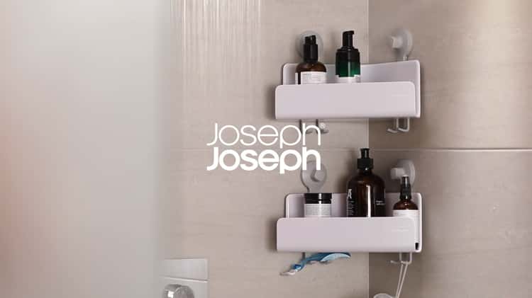 Joseph Joseph EasyStore™ 2-piece Corner Shower Shelf Set 70550 on