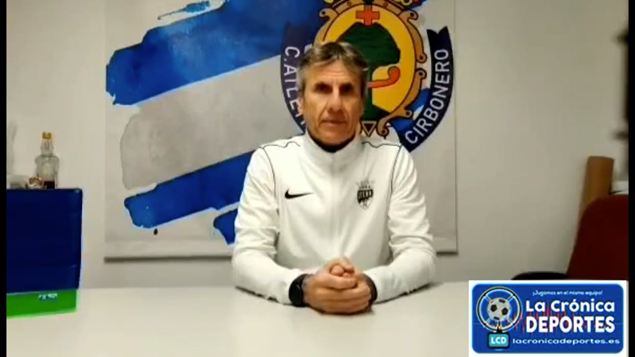 JUAN CARLOS BELTRÁN (Entrenador Utebo) Cirbonero 0-2 Utebo FC / Jornada 14 / 2ª RFEF - Grupo 2 / Fuente: Utebo FC