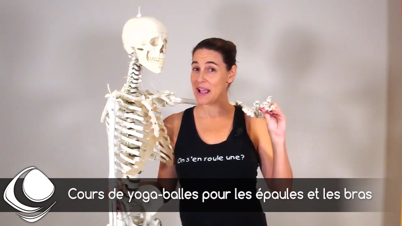 Jour 14. Yoga Balles™️ - Pour les épaules et les bras avec Mireille Martel