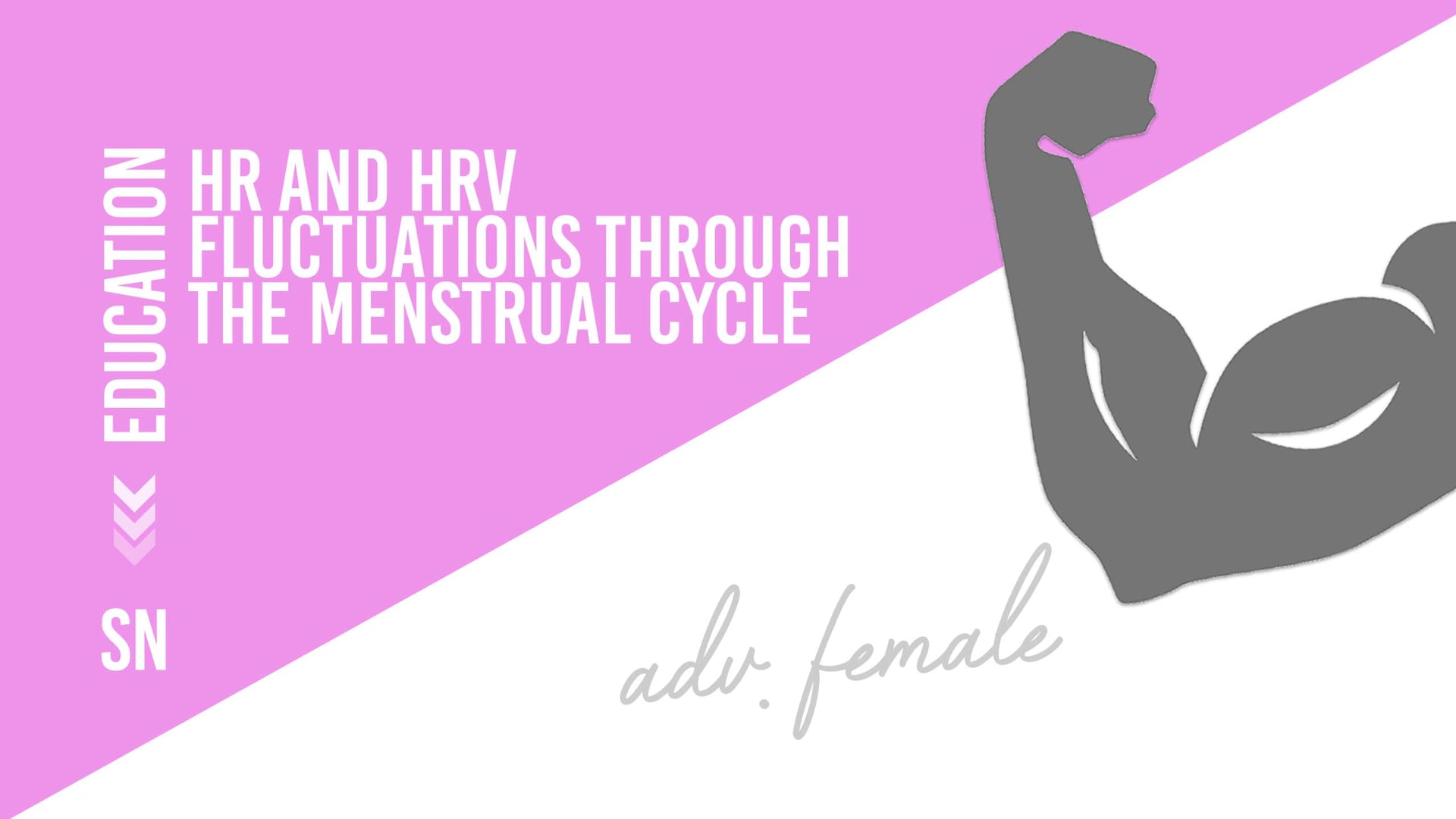 HR and HRV Fluctuations through the menstrual cycle
