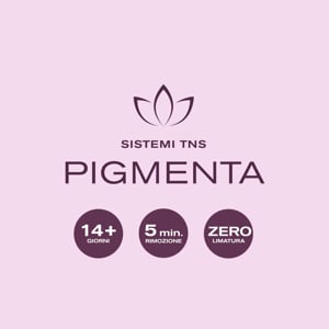 Video tutorial con tutti i passaggi step by step della applicazione e della rimozione di Pigmenta, il nuovo Sistema a pigmento Liquido UV per unghie di TNS Firenze