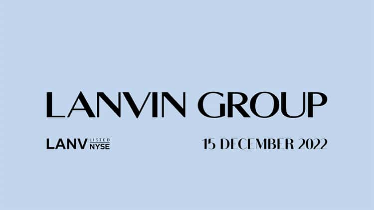 Lanvin Group Unveils New Logo