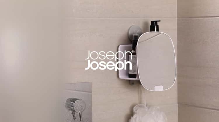 Joseph Joseph Set of 2 White EasyStore Corner Shower Caddy