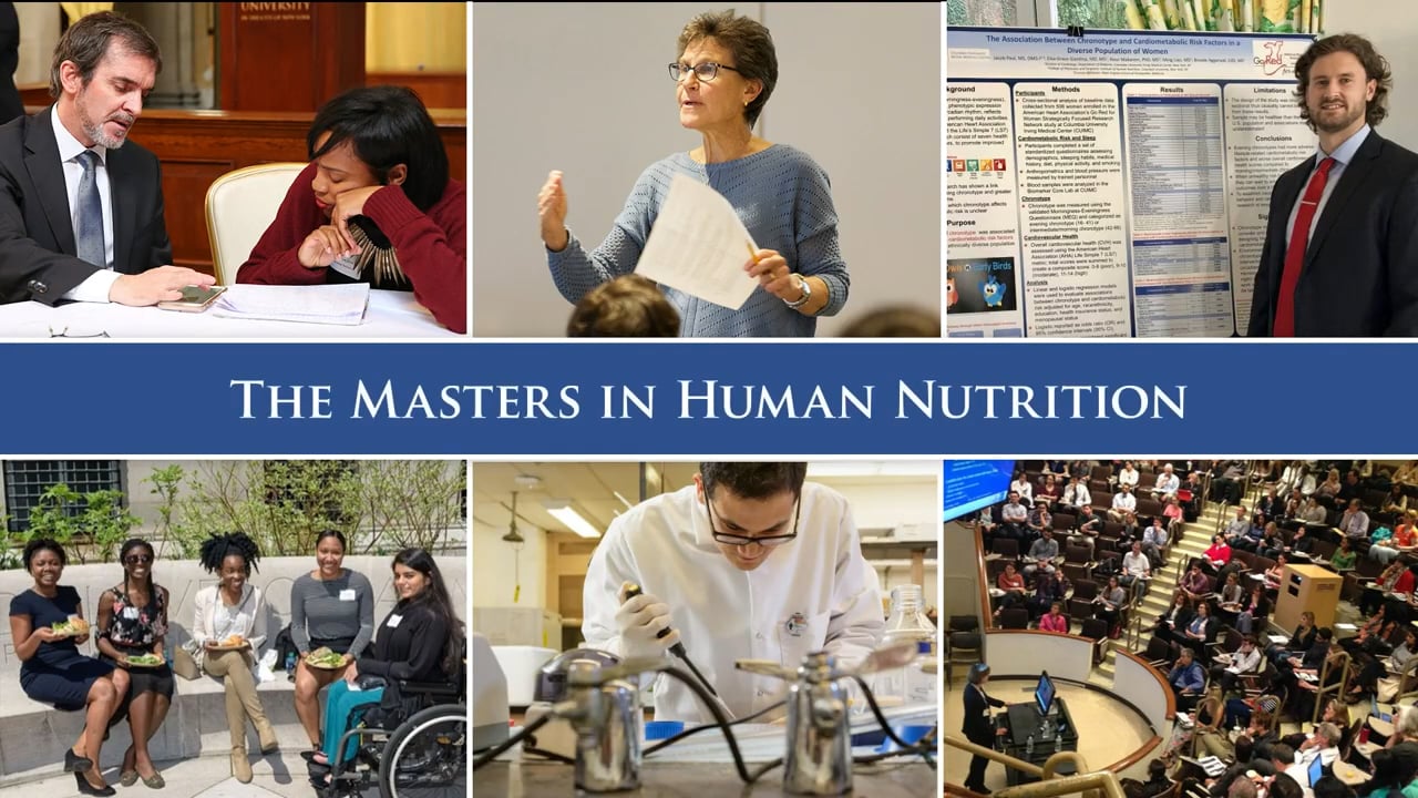 One year masters in human nutrition institute of human nutrition