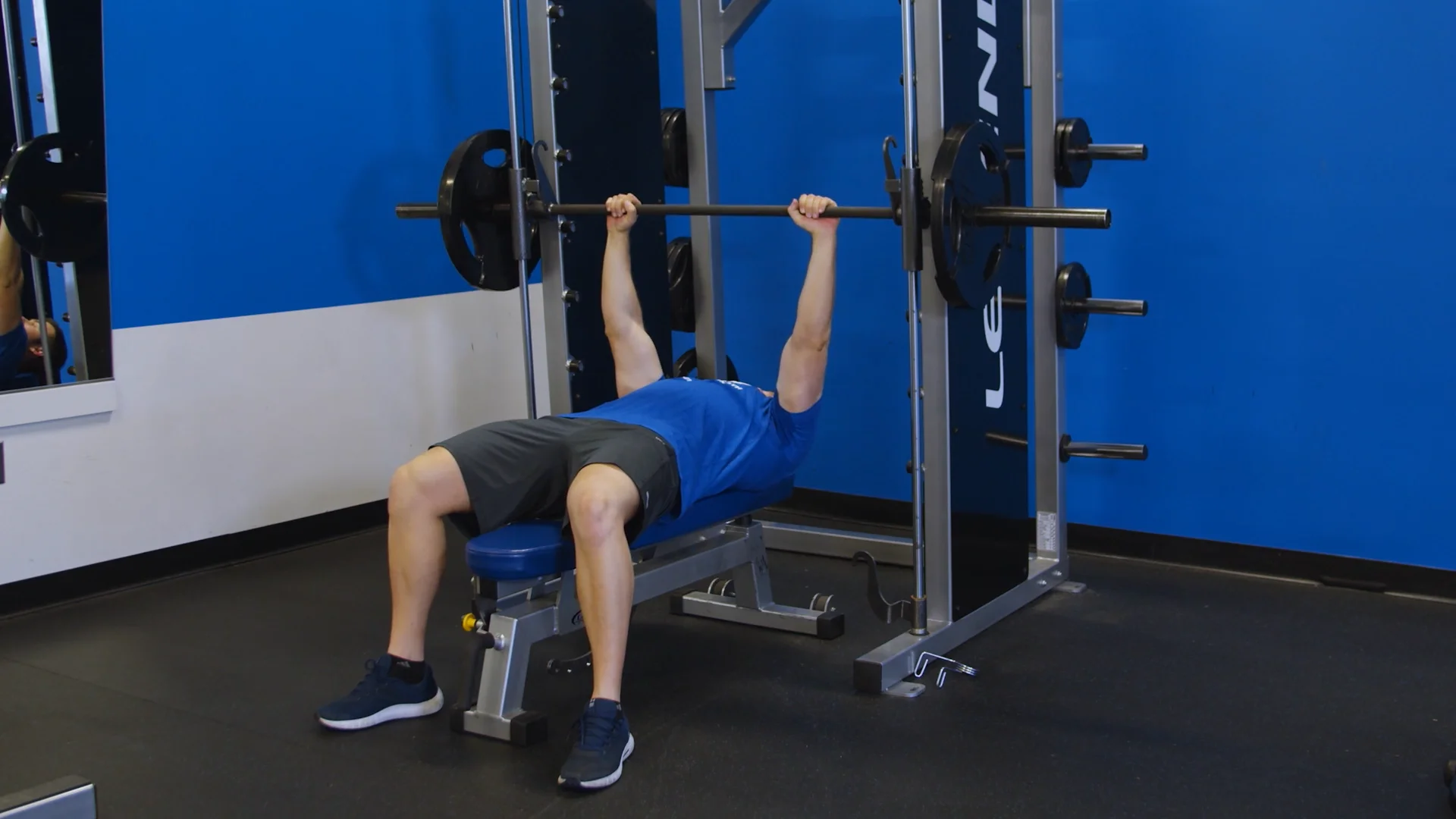 Will smith bench press sale