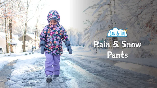 Kids Single Layer Rain Pants, Arctic Waterproof