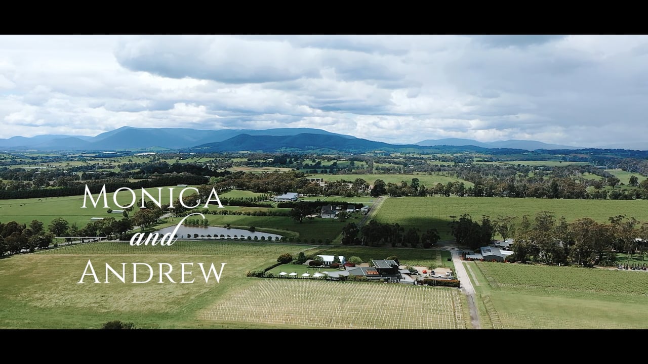 Vines of the Yarra Valley Wedding Video, Melbourne - Monica and Andrew