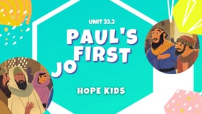 32.2 Paul's First Journey