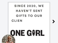 Christmas Giving - One Girl and Educating Girls