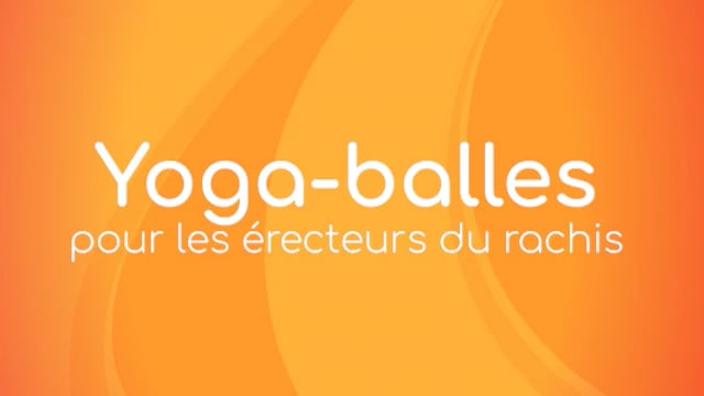 Yoga Balles™️ - Pour les érecteurs du rachis