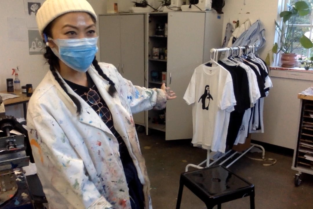 A Walk Through Her Studio on Vimeo