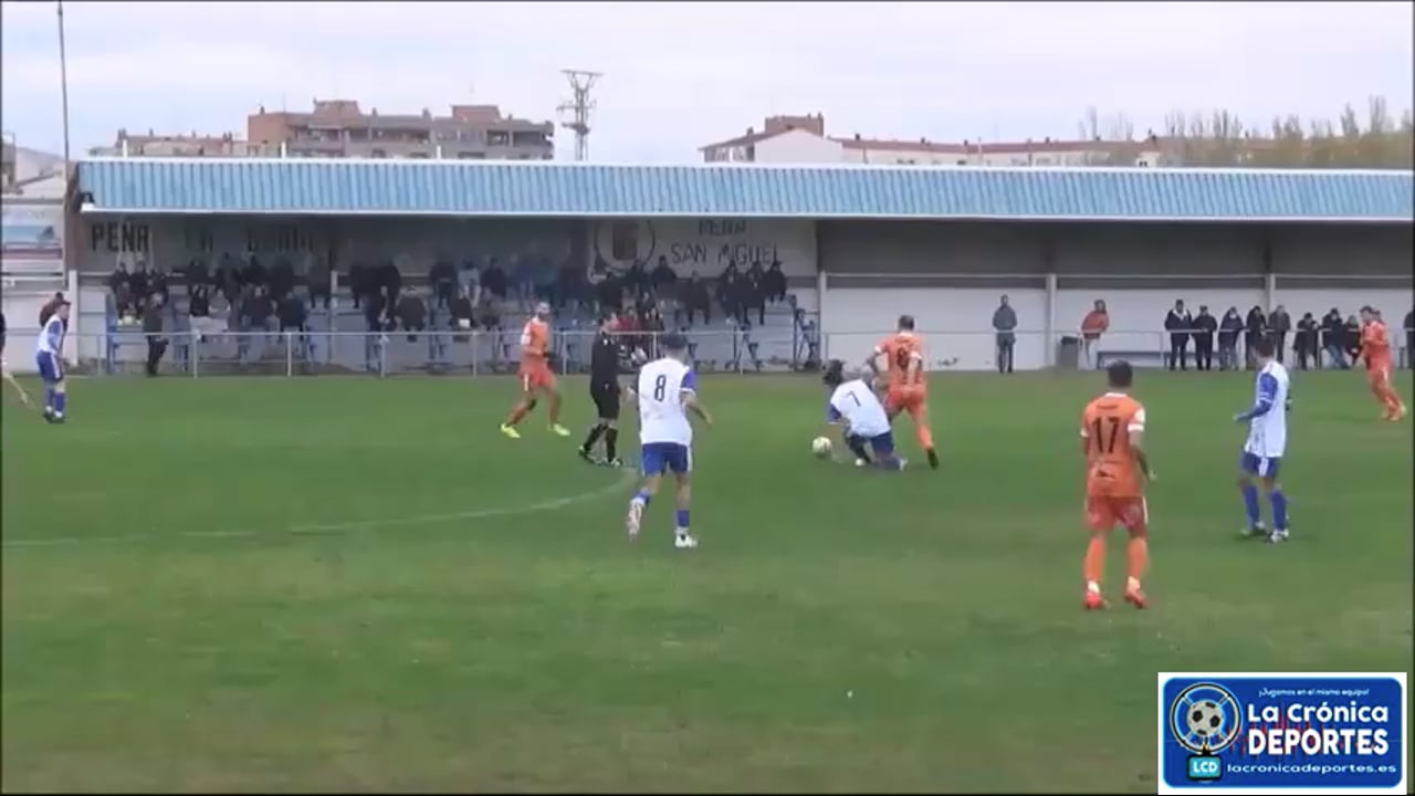 (RESUMEN Y GOL) UD Casetas 0-1 SD Borja / Jornada 12 / Regional Preferente Gr 2 / Fuente: YouTube Raúl Futbolero