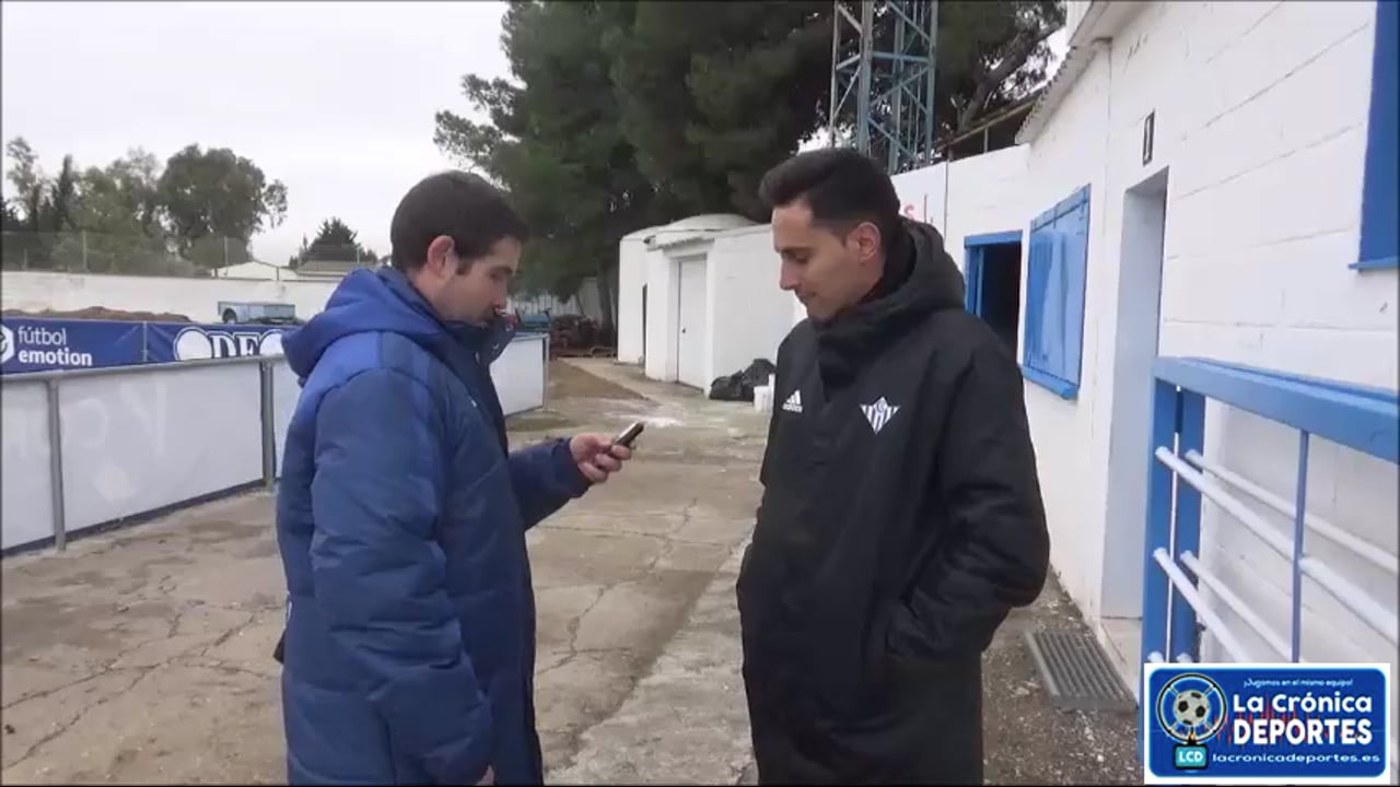 ASIER CASCÁN (Entrenador Casetas) UD Casetas 0-1 SD Borja / Jornada 12 / Regional Preferente Gr 2 / Fuente: YouTube Raúl Futbolero