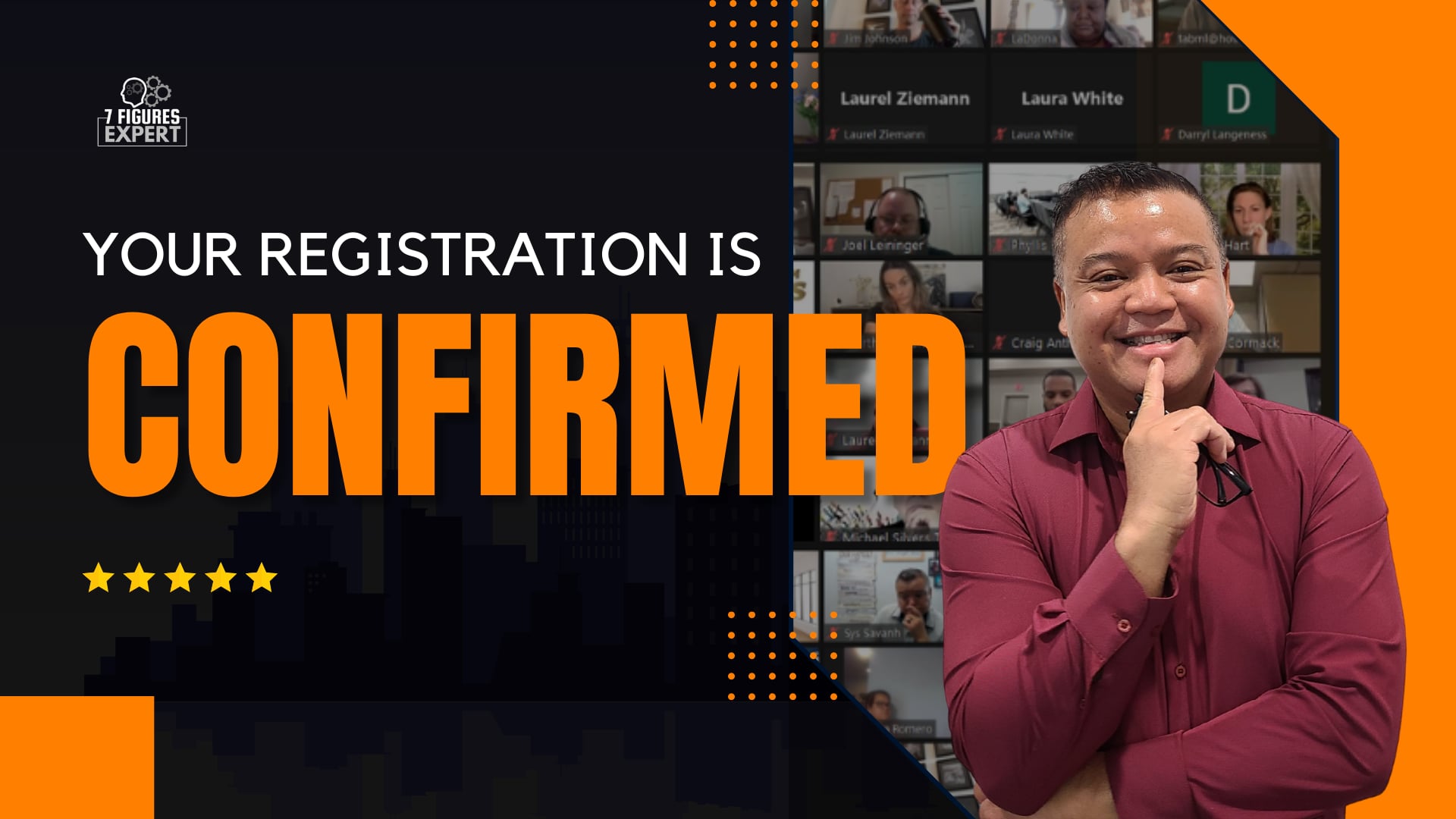 Congratulations! Your Registration Is Confirmed! on Vimeo