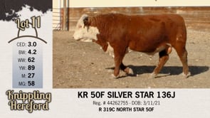 Lot #11 - KR 50F SILVER STAR 136J