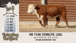 Lot #8 - KR 733 E STARLITE 128J