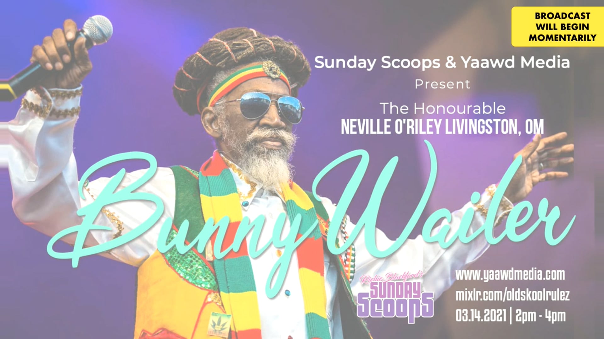 Sunday Scoops Bunny Wailer