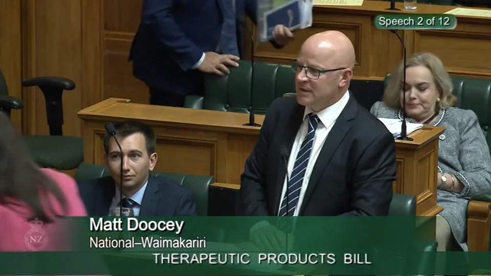 Therapeutic Products Bill First Reading Video 2 on Vimeo