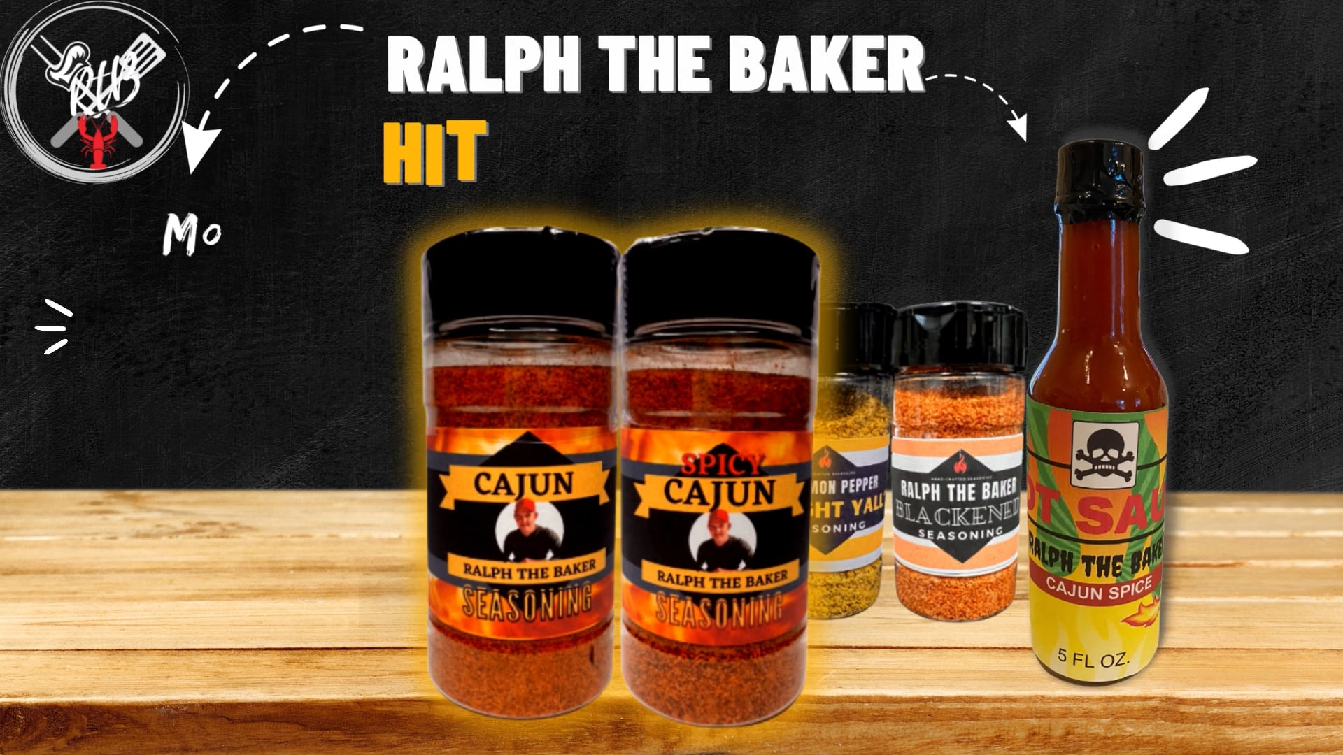 Ralph the Baker Cajun Seasoning, Ralph the Baker