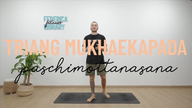 Triang Mukhaekapada Paschimottanasana
