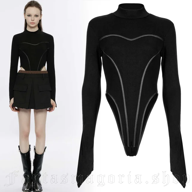 Women's High Cut Long Sleeve Neon Bodysuit Thong Leotard (Color : Black,  Size : XL) (White 3XL) (Red M) : : Clothing, Shoes & Accessories