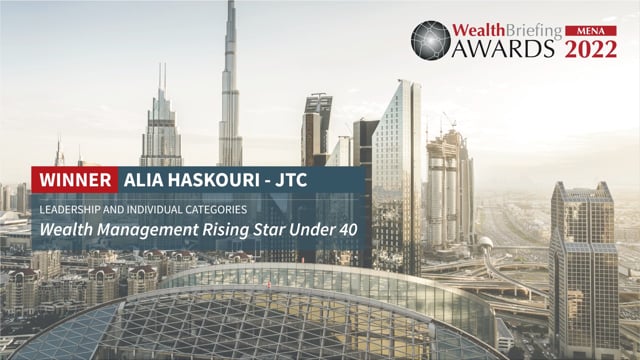 A Rising Star Under 40: JTC's Alia Haskouri placholder image