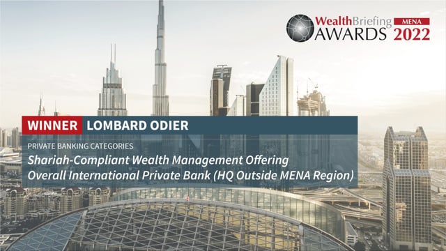 Lombard Odier's MENA Region Excellence  placholder image